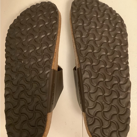 Birkenstock Dark Brown Leather Sandals - Picture 2 of 3